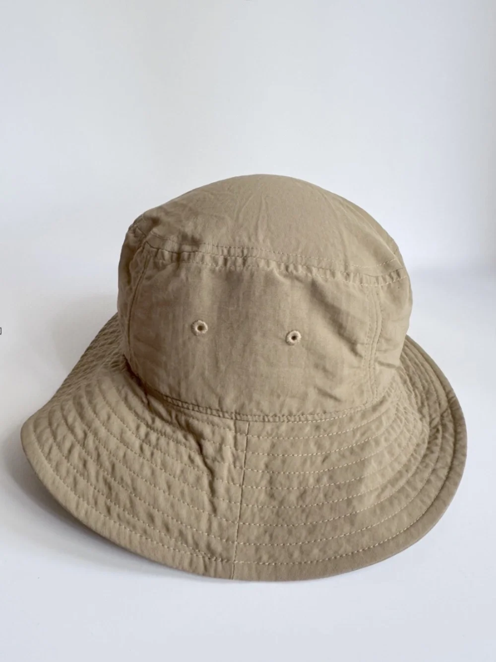 Patagonia Packable Tan Sun Bucket Hat Outdoors with Strap - Picture 4 of 8